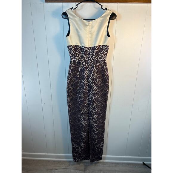 Cesar Galindo vintage Lace maxi size 4 sleeveless Maxi Dress. - Picture 4 of 9